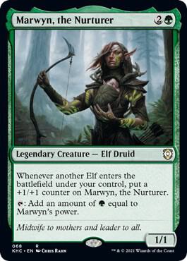 Marwyn, the Nurturer [Commander: Kaldheim] 68