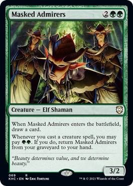 Masked Admirers [Commander: Kaldheim] 69