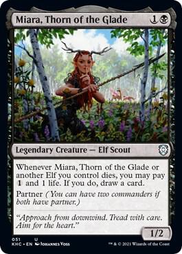 Miara, Thorn of the Glade [Commander: Kaldheim] 51