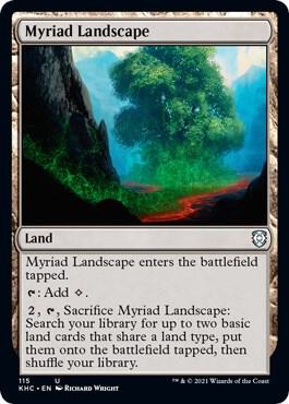 Myriad Landscape [Commander: Kaldheim] 115