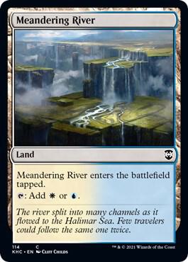 Meandering River [Commander: Kaldheim] 114