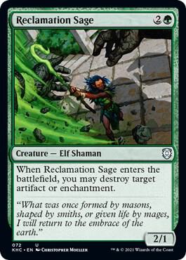 Reclamation Sage [Commander: Kaldheim] 72