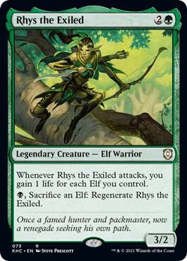 Rhys the Exiled [Commander: Kaldheim] 73
