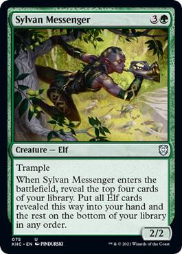 Sylvan Messenger [Commander: Kaldheim] 75