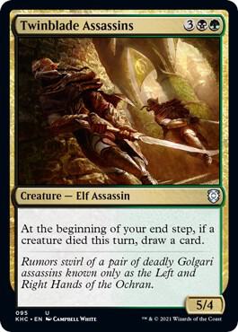 Twinblade Assassins [Commander: Kaldheim] 95