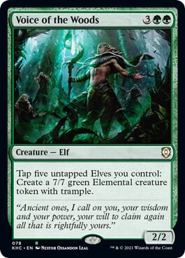 Voice of the Woods [Commander: Kaldheim] 78