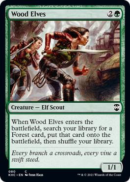 Wood Elves [Commander: Kaldheim] 80