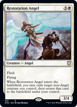 Restoration Angel [Commander: Kaldheim] 31