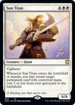 Sun Titan [Commander: Kaldheim] 34