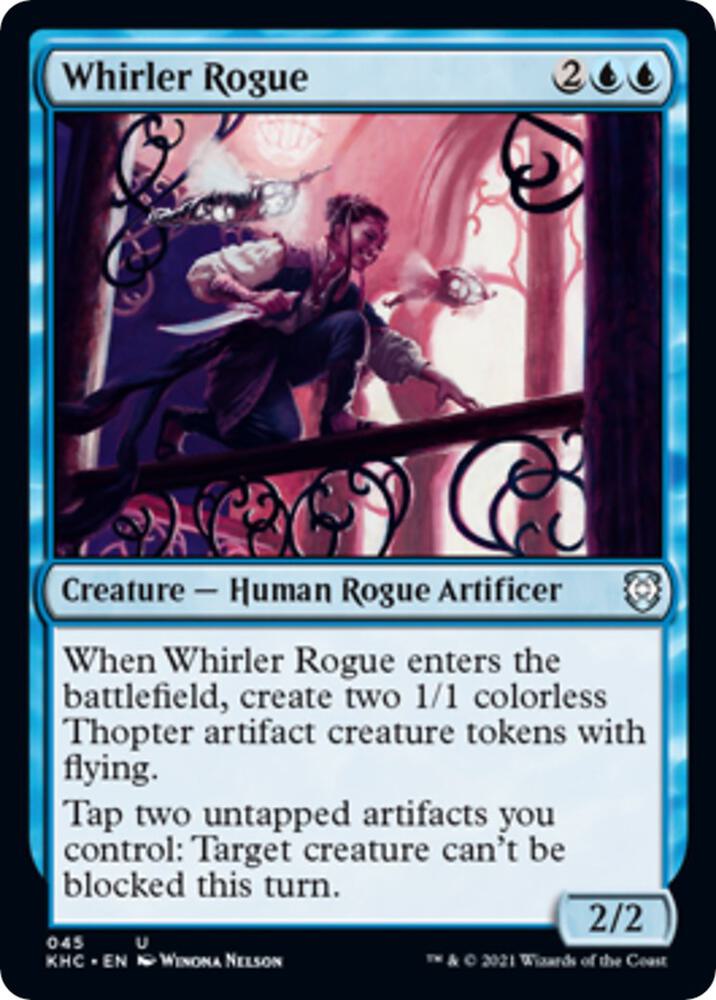 Whirler Rogue [Commander: Kaldheim] 45