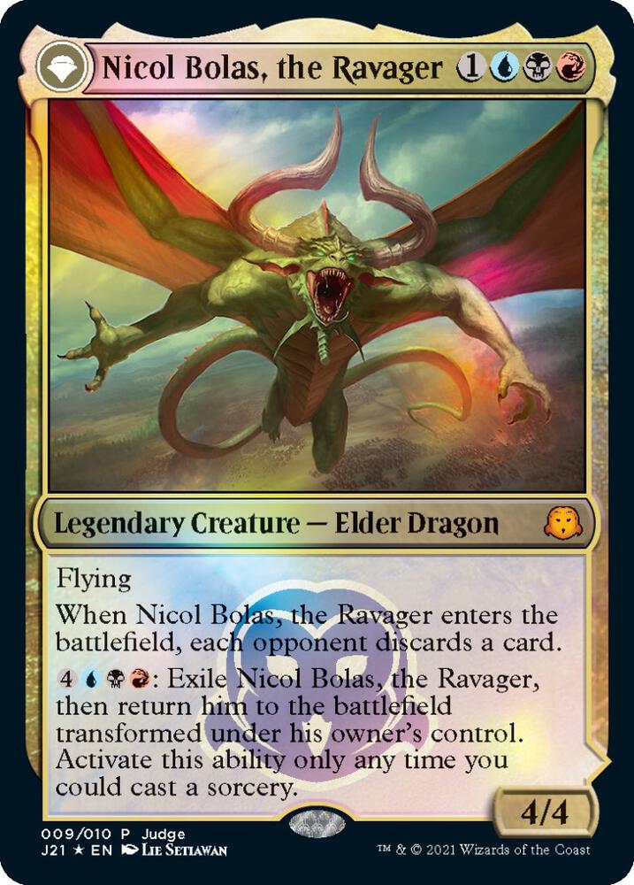 Nicol Bolas, the Ravager [Judge Promos] 9