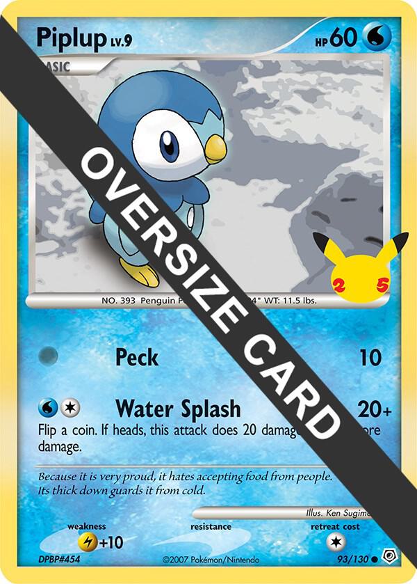 Piplup [First Partner Pack] 093/130