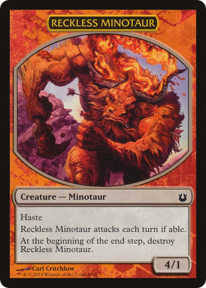 Reckless Minotaur [Hero's Path Promos] 5