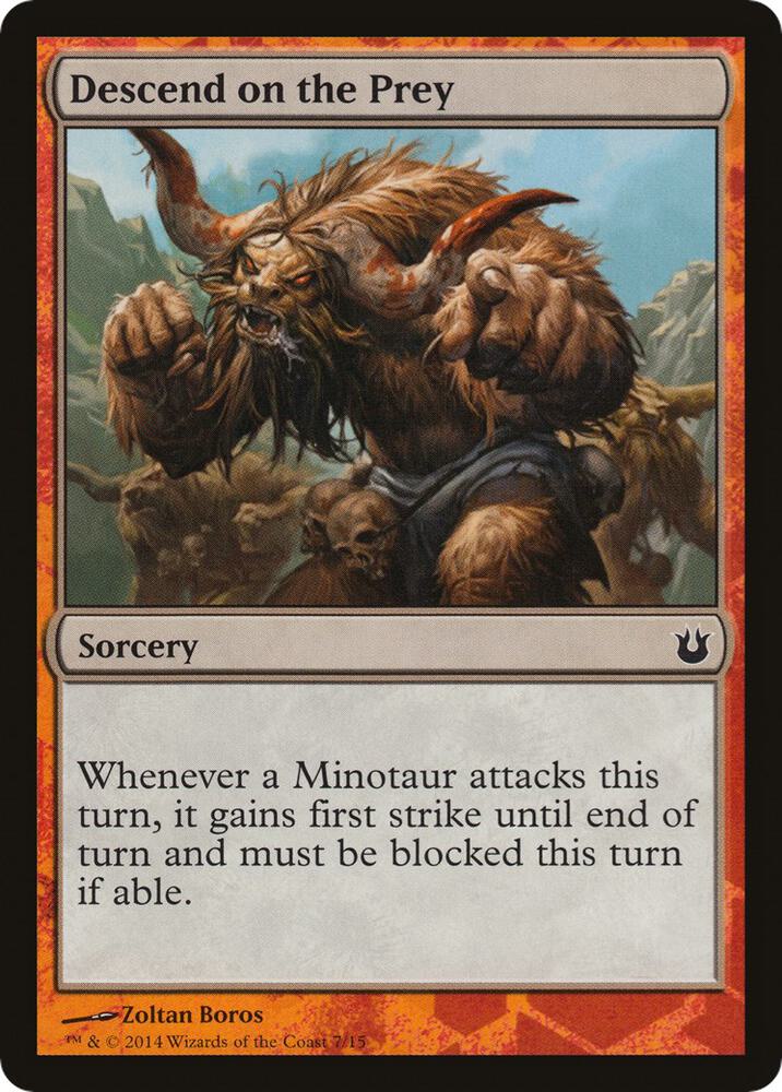 Descend on the Prey [Hero's Path Promos] 7