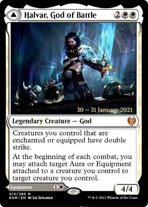 Halvar, God of Battle [Prerelease Cards] 15