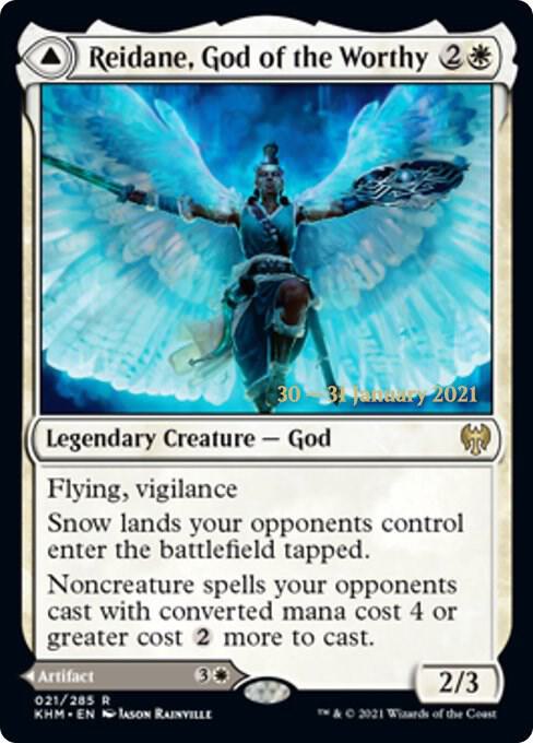 Reidane, God of the Worthy [Prerelease Cards] 21