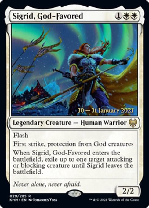 Sigrid, God-Favored [Prerelease Cards] 29