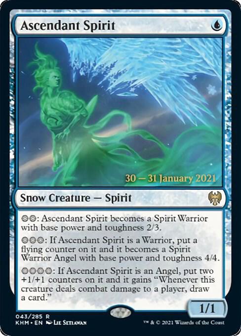 Ascendant Spirit [Prerelease Cards] 43