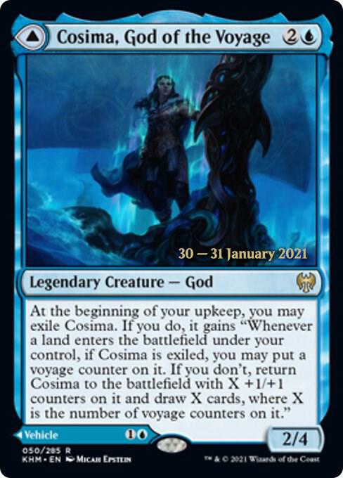 Cosima, God of the Voyage [Prerelease Cards] 50