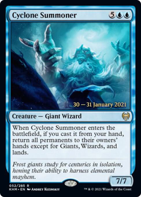 Cyclone Summoner [Prerelease Cards] 52