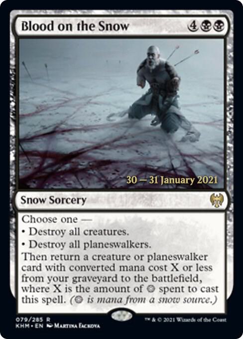 Blood on the Snow [Prerelease Cards] 79