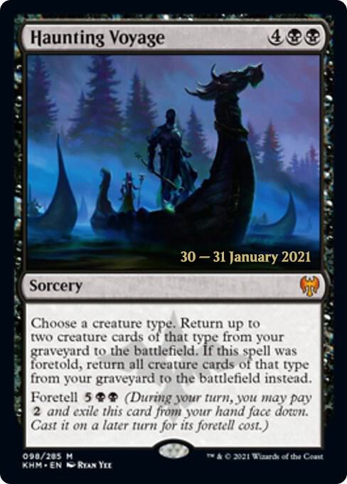 Haunting Voyage [Prerelease Cards] 98