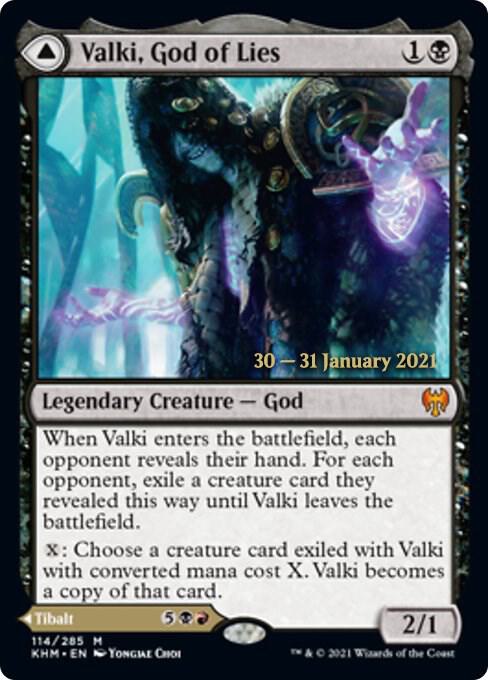 Valki, God of Lies [Prerelease Cards] 114