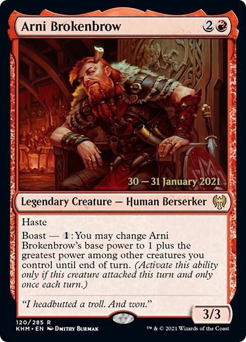 Arni Brokenbrow [Prerelease Cards] 120