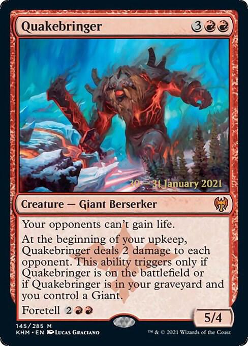 Quakebringer [Prerelease Cards] 145