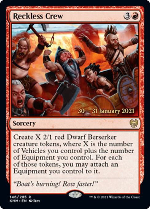 Reckless Crew [Prerelease Cards] 146