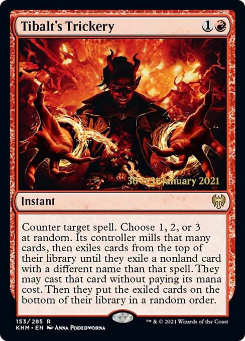 Tibalt's Trickery [Prerelease Cards] 153