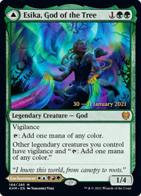 Esika, God of the Tree [Prerelease Cards] 168