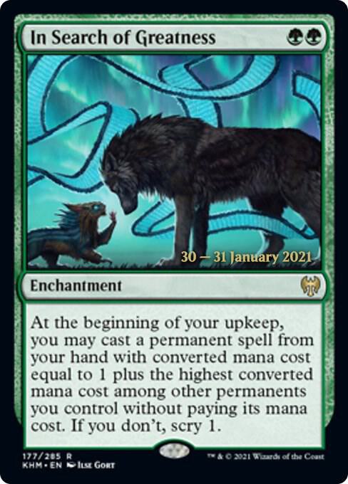 In Search of Greatness [Prerelease Cards] 177
