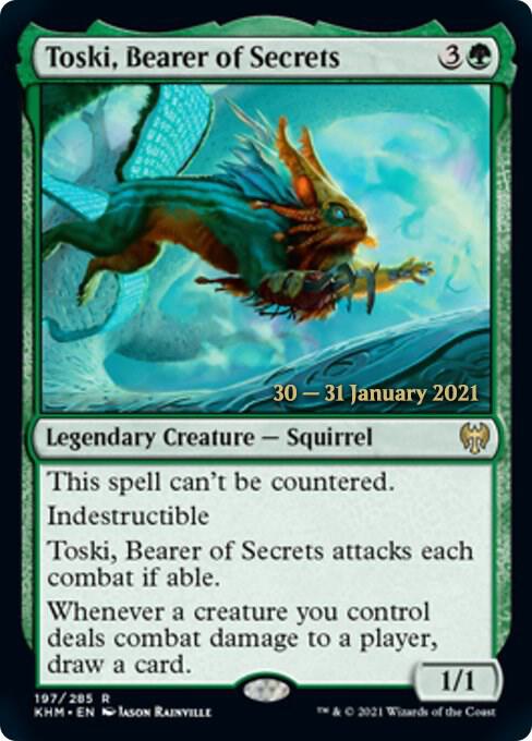Toski, Bearer of Secrets [Prerelease Cards] 197