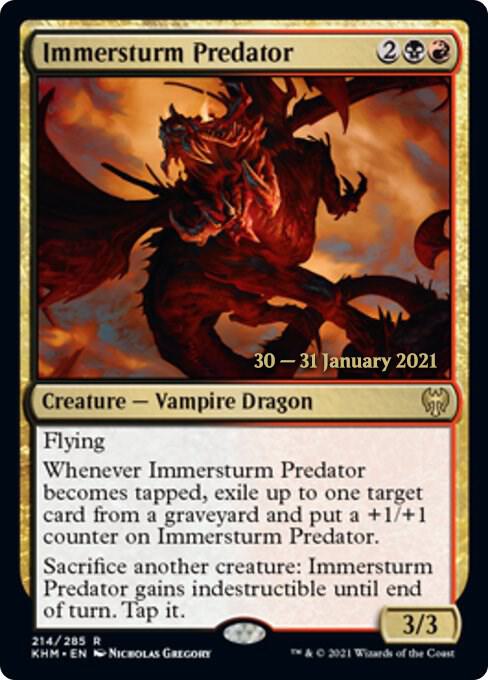 Immersturm Predator [Prerelease Cards] 214