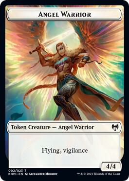 Angel Warrior Token [Kaldheim] 2