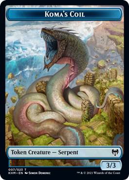 Koma's Coil Token [Kaldheim] 7