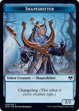 Shapeshifter Token [Kaldheim] 8