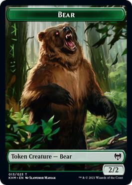 Bear Token [Kaldheim] 13
