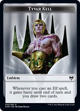 Emblem - Tyvar Kell [Kaldheim] 22