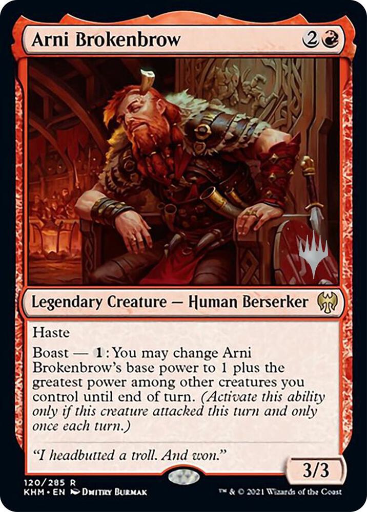Arni Brokenbrow [Promo Pack: Kaldheim] 120