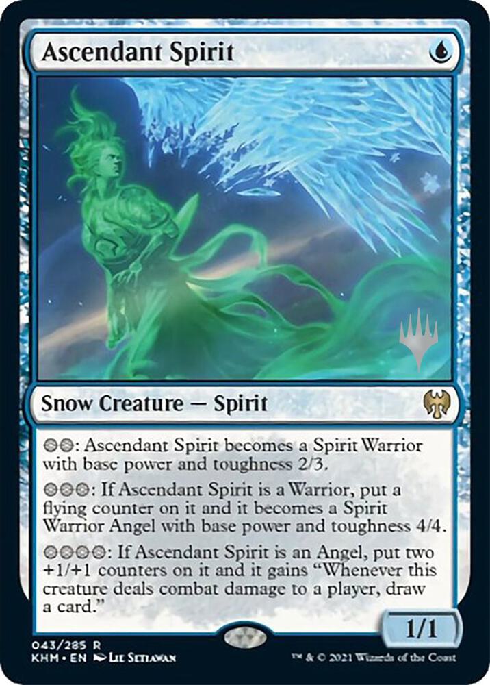 Ascendant Spirit [Promo Pack: Kaldheim] 43