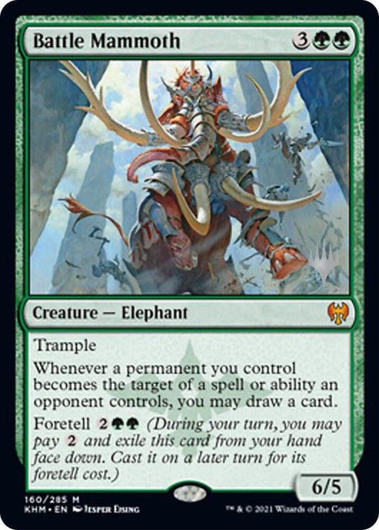 Battle Mammoth [Promo Pack: Kaldheim] 160