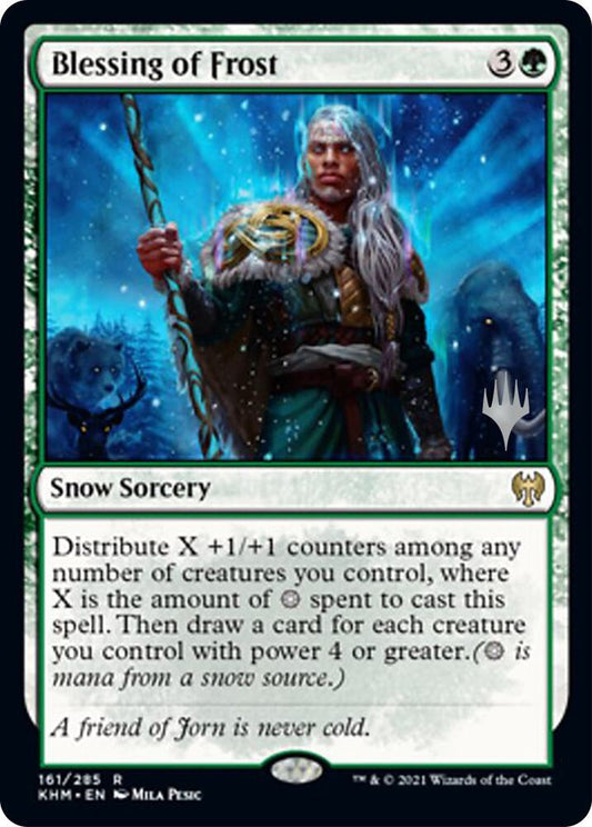 Blessing of Frost [Promo Pack: Kaldheim] 161