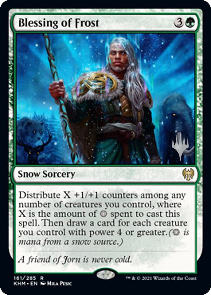 Blessing of Frost [Promo Pack: Kaldheim] 161