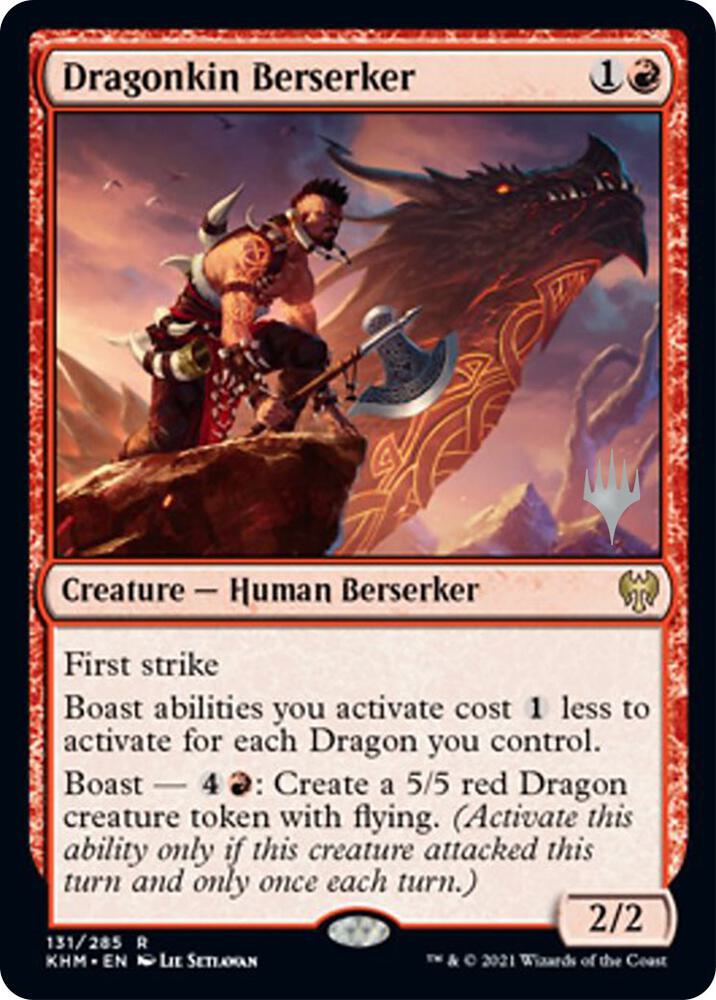 Dragonkin Berserker [Promo Pack: Kaldheim] 131