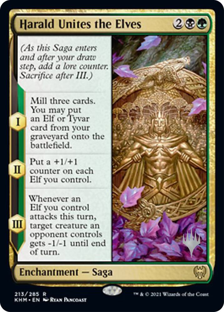 Harald Unites the Elves [Promo Pack: Kaldheim] 213