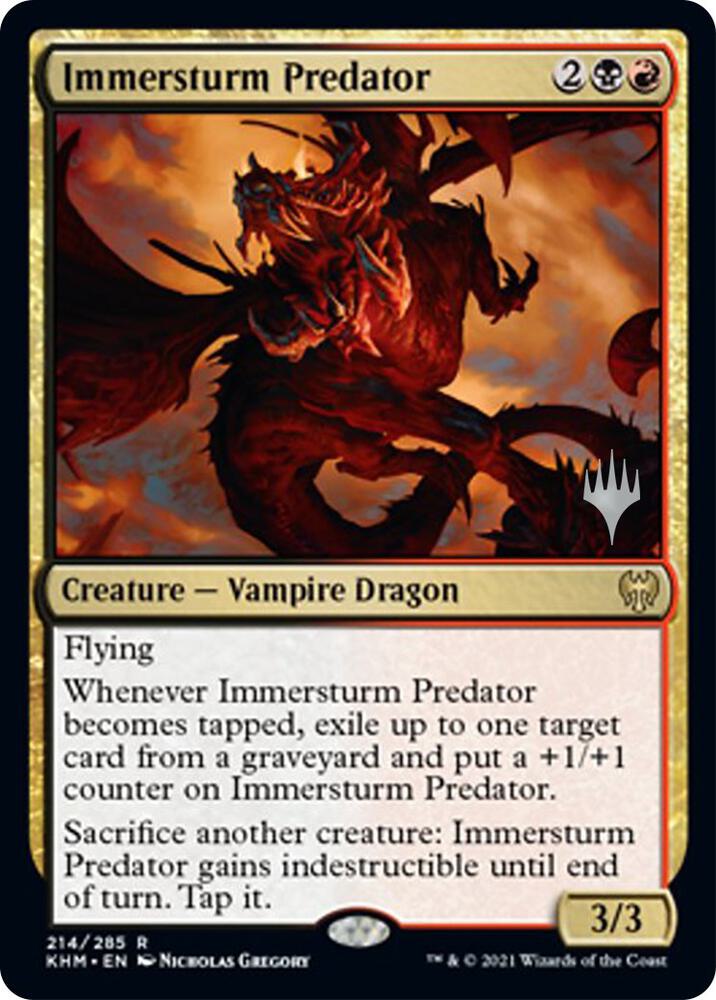 Immersturm Predator [Promo Pack: Kaldheim] 214