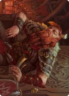 Arni Brokenbrow Art Card [Art Series: Kaldheim] 30