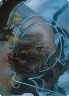 Bind the Monster Art Card [Art Series: Kaldheim] 11